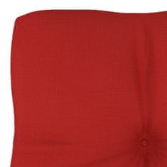 shumee piros raklapkanapé-párna 60 x 40 x 12 cm