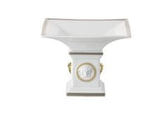 Rosenthal Versace ROSENTHAL VERSACE GORGONA WHITE tál a talapzaton