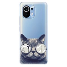 iSaprio Crazy Cat 01 szilikon tok Xiaomi Mi 11