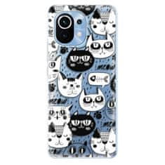 iSaprio Cat pattern 03 szilikon tok Xiaomi Mi 11