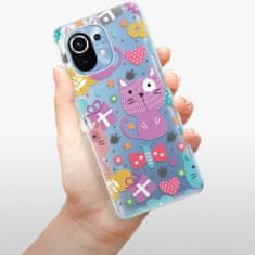 iSaprio Cat pattern 01 szilikon tok Xiaomi Mi 11