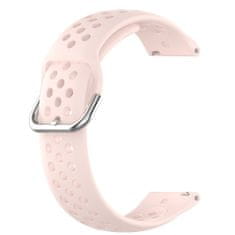 BStrap Silicone Dots szíj Samsung Galaxy Watch 3 45mm, pink