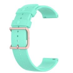 BStrap Silicone Rain szíj Samsung Galaxy Watch 3 41mm, teal