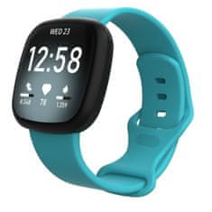 BStrap Silicone (Large) szíj Fitbit Versa 3, teal