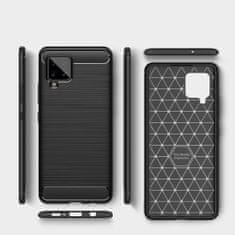 MG Carbon Case Flexible szilikon tok Samsung Galaxy A42 5G, kék