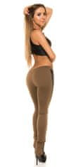 Amiatex Női treggings 74757, cappucino, XS