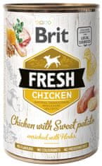 Brit Fresh Chicken with Sweet Potato 6x400g