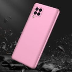 GKK 360 Full Body műanyag tok Samsung Galaxy A42 5G, rózsaszín