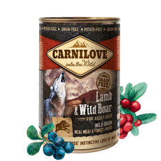 Carnilove Wild Meat Bárány és Vaddisznó 6x 400 g