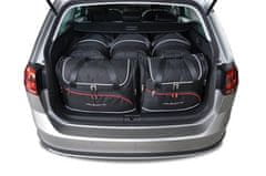 KJUST Utazótáska szett számára VW GOLF VARIANT 2013-2020, változat AERO 5db táskával