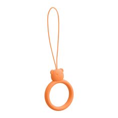 MG Bear Ring mobil medál, narancssárga