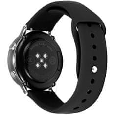 4wrist Szilikon szíj Samsung Galaxy Watch-hoz 6/5/4 - Black