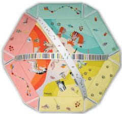 Lionelo Jenny többszínű játék takaró, multicolor