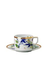 Rosenthal ROSENTHAL HERITAGE TURANDOT WHITE Alacsony csésze és csészealj