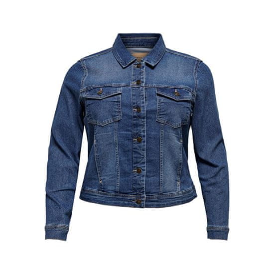 Only Carmakoma Női dzseki CARWESPA 15224741 Medium Blue Denim