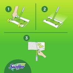 Swiffer Swiffer Sweeper mikroszállas portörlő padlóra 18 db