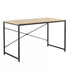 KONDELA Asztal Mellor - tölgy / fekete