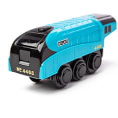 Bigjigs Rail elektromos mozdony Mallard kék