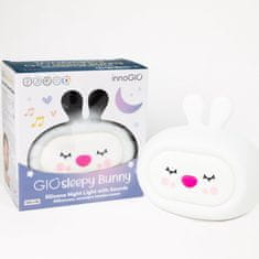 InnoGIO Lámpa dallamokkal SLEEPY BUNNY