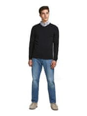 Jack&Jones Férfi pulóver JJEBASIC 12137194 12137194 Black (Méret M)