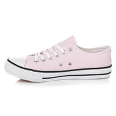 Amiatex Női tornacipő 36979 + Nőin zokni Gatta Calzino Strech, rózsaszín árnyalat, 38