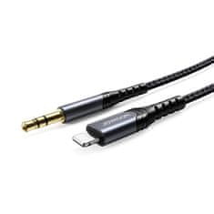 Joyroom Hi-Fi Audio kábel 3.5 mm jack / Lightning 1m, fekete