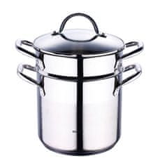 Bergner Rozsdamentes acél gőzölő edény 5 l GOURMET BG-6520