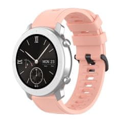 BStrap Silicone szíj Xiaomi Amazfit GTR 42mm, sand pink