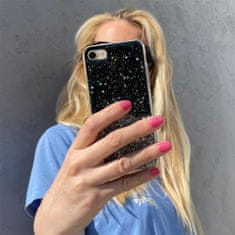 WOZINSKY Wozinsky Star Glitter szilikon tok Apple iPhone X/iPhone XS telefohoz KP8712 rózsaszín