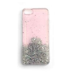 WOZINSKY Wozinsky Star Glitter szilikon tok Apple iPhone X/iPhone XS telefohoz KP8712 rózsaszín