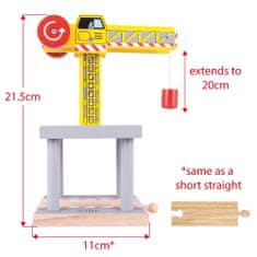 Bigjigs Rail Nagy daru sárga