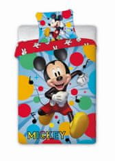 FARO vászon Mickey Happy pamut, 140/200, 70/90 cm