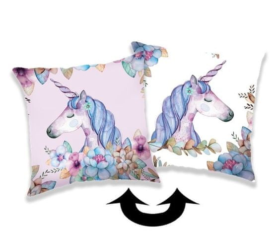 Jerry Fabrics Váltópárna flitterekkel Unicorn 04 40/40