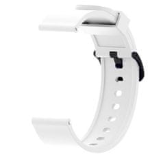 BStrap Silicone v4 szíj Samsung Galaxy Watch 42mm, white