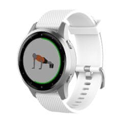 BStrap Silicone Land szíj Huawei Watch GT/GT2 46mm, white