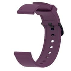 BStrap Silicone V4 szíj Xiaomi Amazfit Bip, dark purple