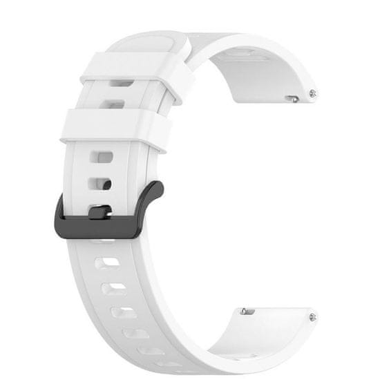 BStrap Silicone v3 szíj Samsung Galaxy Watch 42mm, white