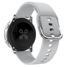 BStrap Silicone V2 szíj Samsung Galaxy Watch 3 41mm, gray