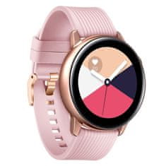 BStrap Silicone Line szíj Samsung Galaxy Watch 42mm (Large), pink