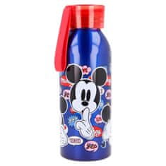 Stor Alumínium palack szilikon hurokkal MICKEY MOUSE, 510ml, 50124