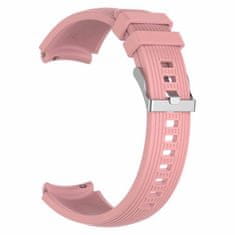 BStrap Silicone Davis szíj Huawei Watch GT 42mm, salmon pink