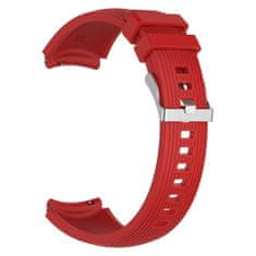 BStrap Silicone Davis szíj Huawei Watch GT 42mm, dark red