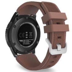 BStrap Silicone Sport szíj Xiaomi Watch S1 Active, brown