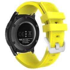 BStrap Silicone Sport szíj Garmin Vivoactive 4, yellow