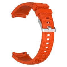 BStrap Silicone Davis szíj Xiaomi Watch S1 Active, orange