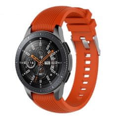 BStrap Silicone Davis szíj Xiaomi Watch S1 Active, orange