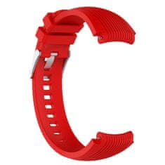 BStrap Silicone Davis szíj Xiaomi Watch S1 Active, red