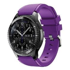 BStrap Silicone Sport szíj Xiaomi Watch S1 Active, violet