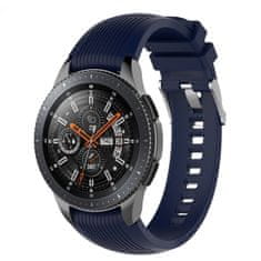 BStrap Silicone Davis szíj Huawei Watch 3 / 3 Pro, dark blue