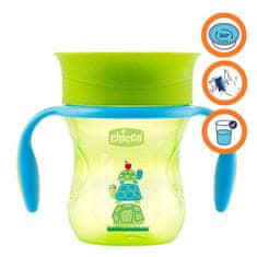 Chicco bögre Perfect 360 fogantyúval 200 ml zöld 12m+